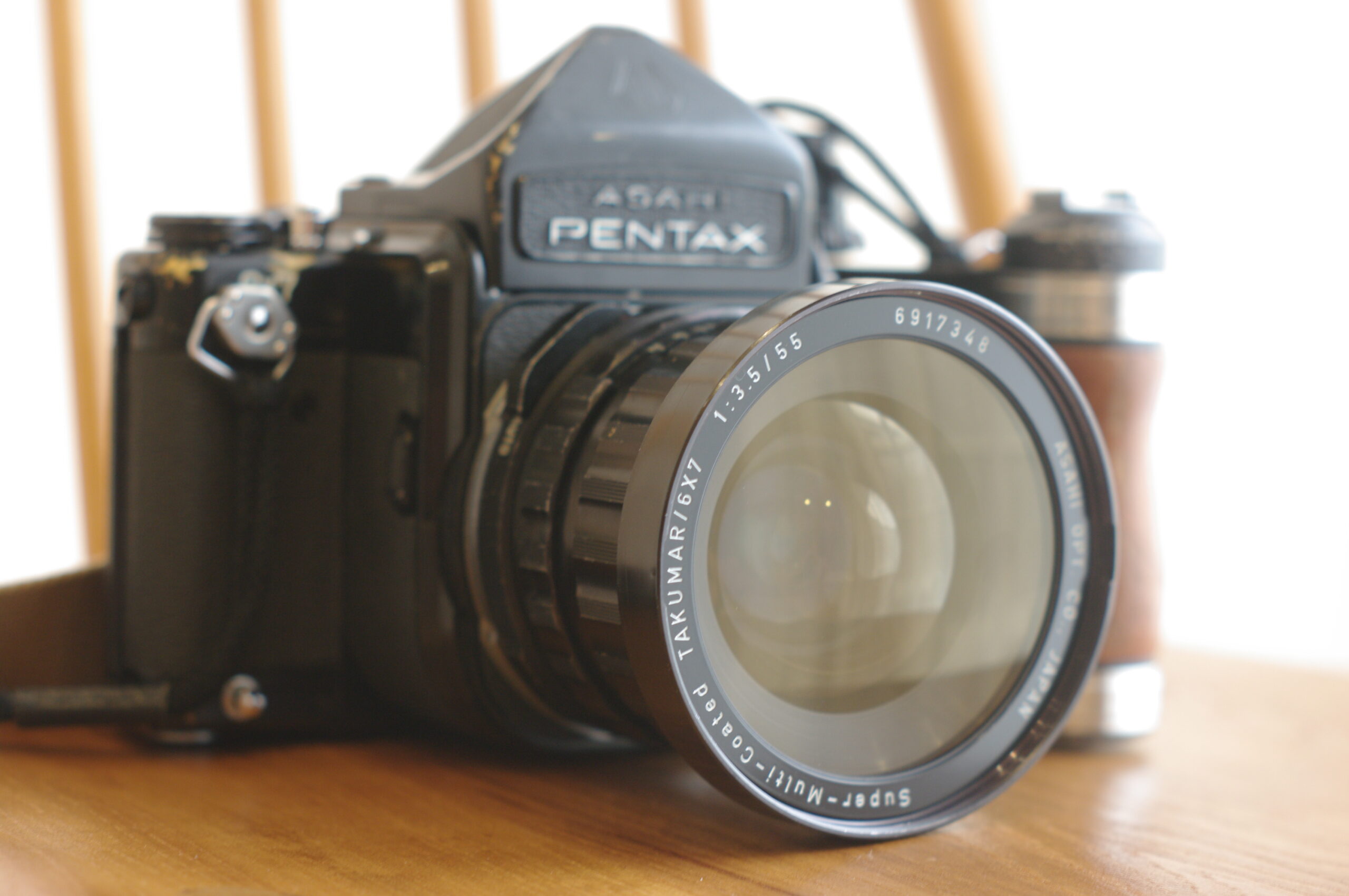 PENTAX(ペンタックス)のレンズ Super-Multi-Coated TAKUMAR/6×7 55mm 